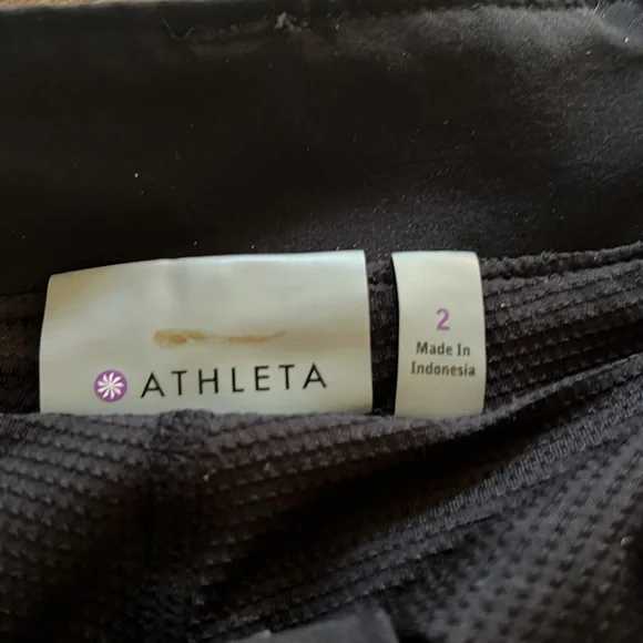 Athleta Black Golf Skirt. Size 2 - Picture 5 of 5